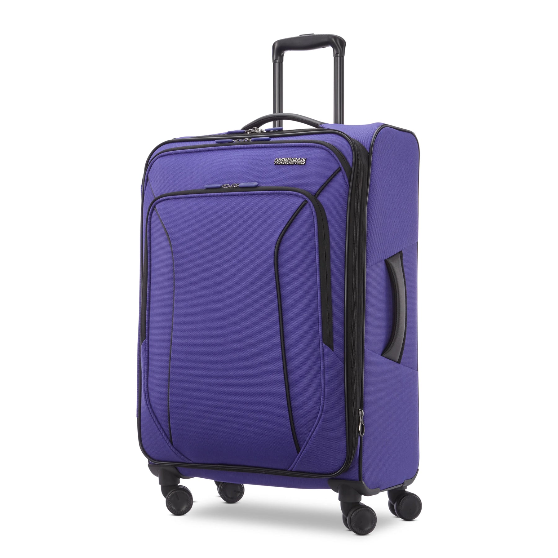 American Tourister X - Lite 3 - Piece Luggage Set with Spinner Wheels - Light Grey