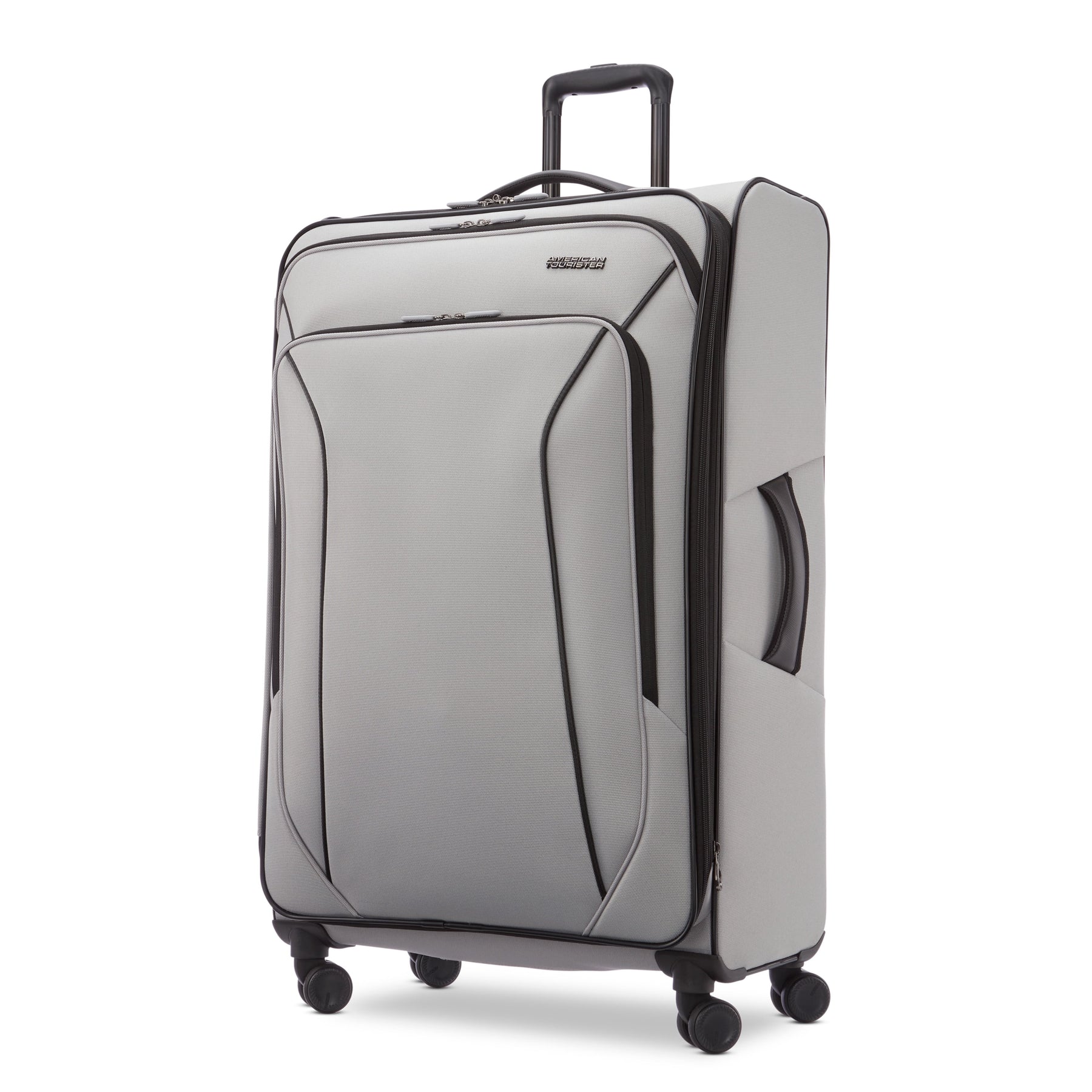 American Tourister X - Lite 3 - Piece Luggage Set with Spinner Wheels - Light Grey