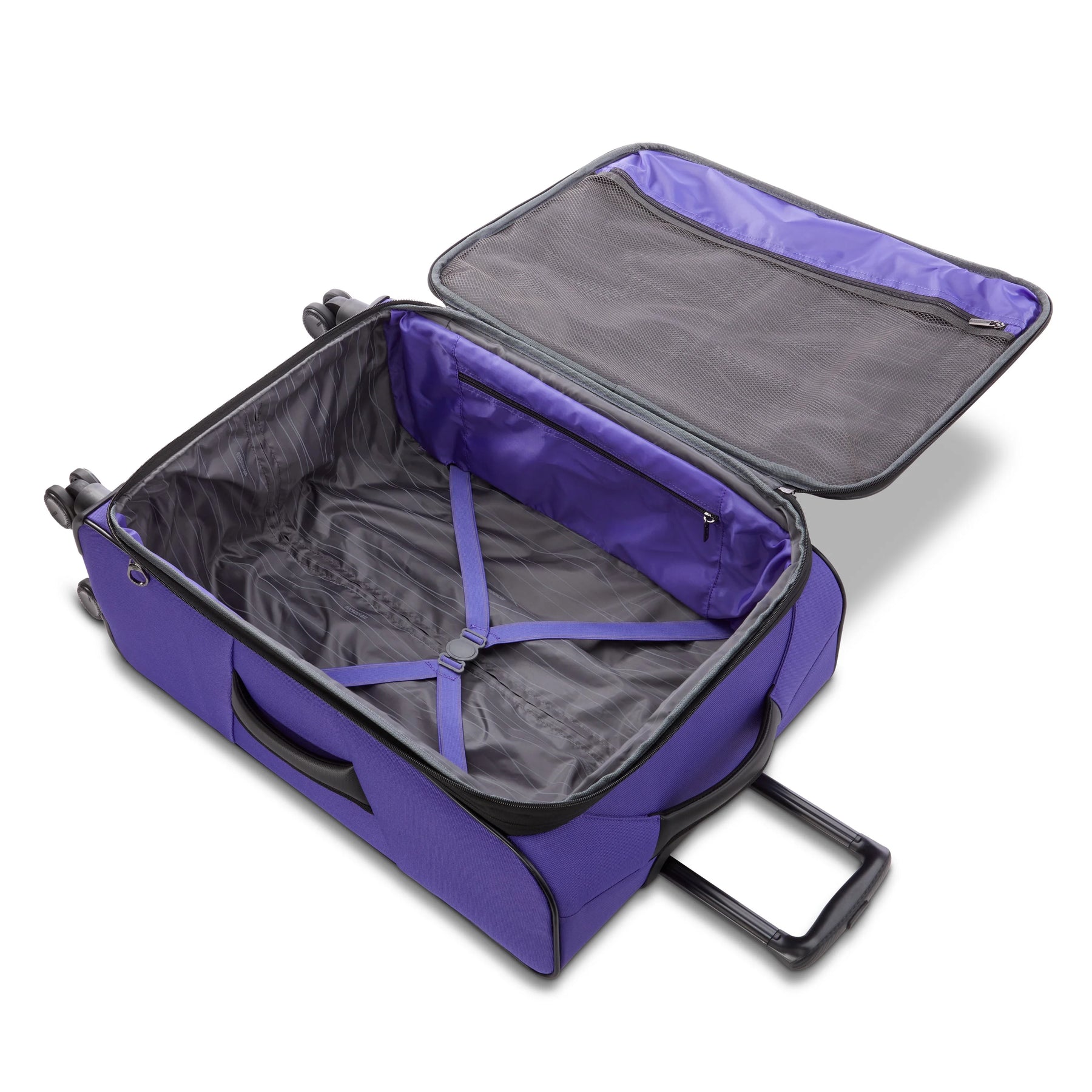 American Tourister X - Lite 3 - Piece Luggage Set with Spinner Wheels - Light Grey