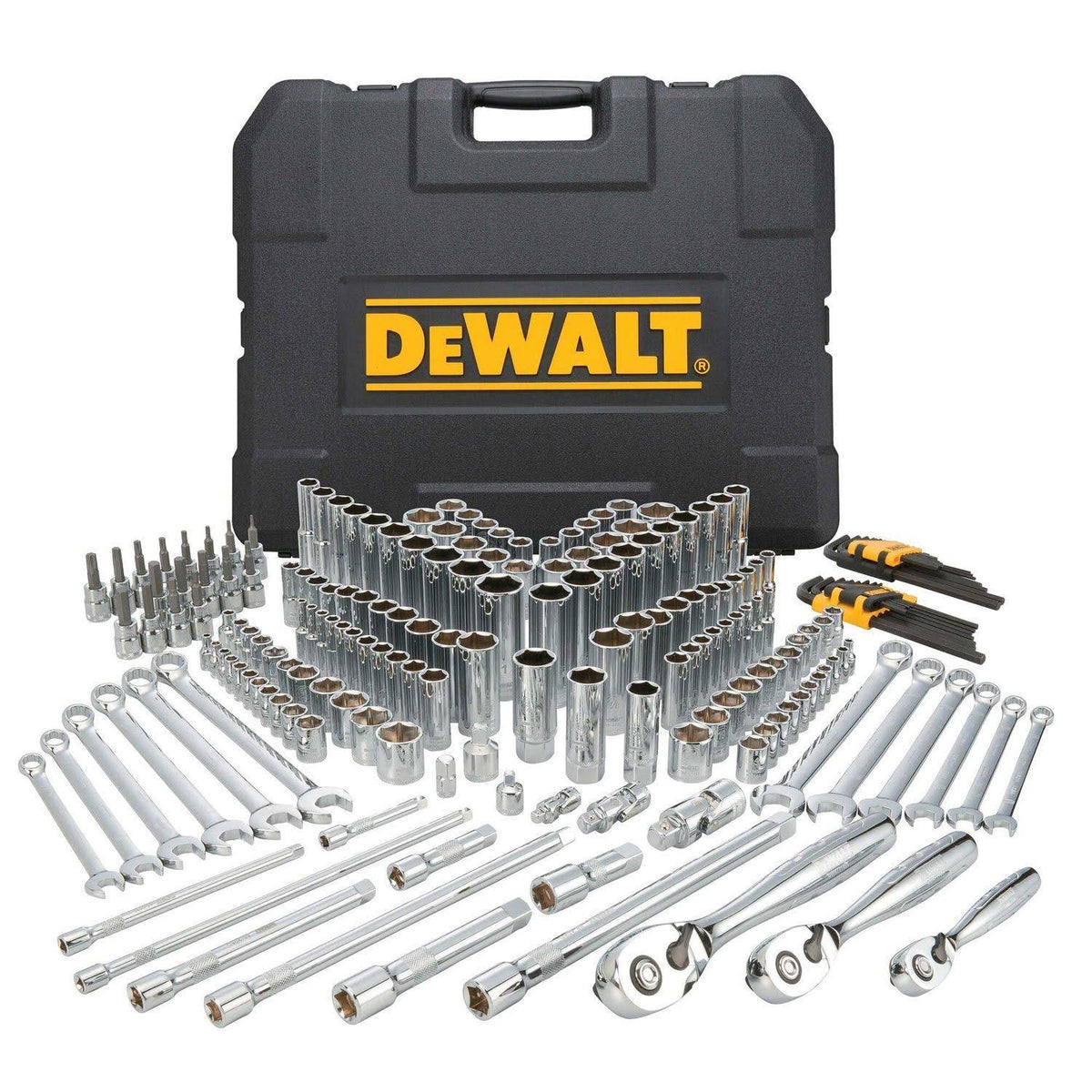 DeWalt DWMT72165 204 Piece Mechanics Tool Set
