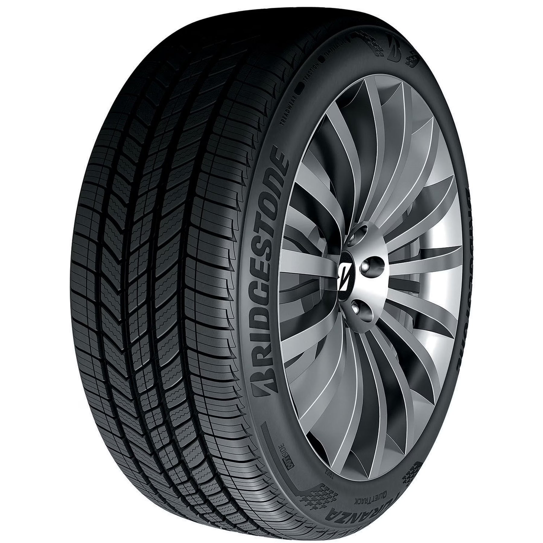 Bridgestone Turanza Quiettrack All-Season 225/45R17 91V Passenger Tire