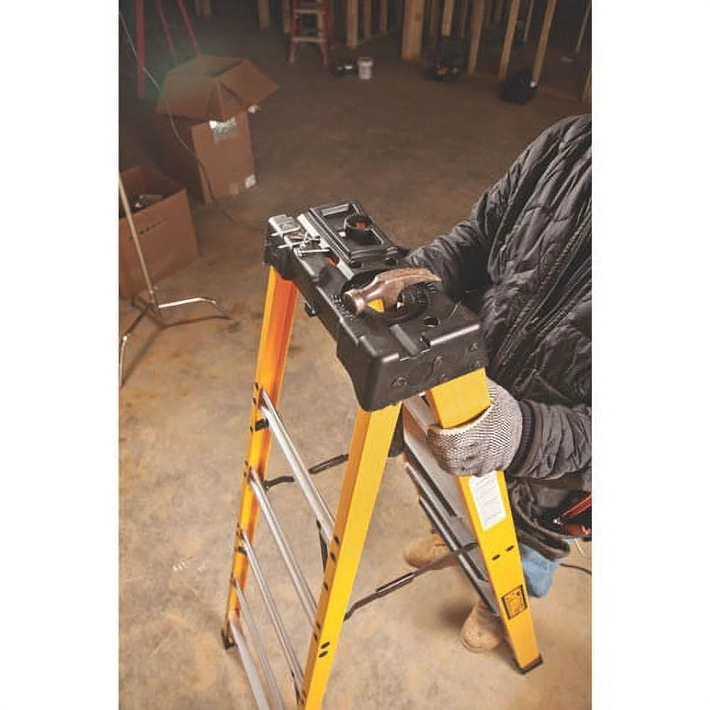 Dewalt 4 - Foot Fiberglass Step Ladder, Type Ia, 300 - Pound Load Capacity, Dxl3010 - 04