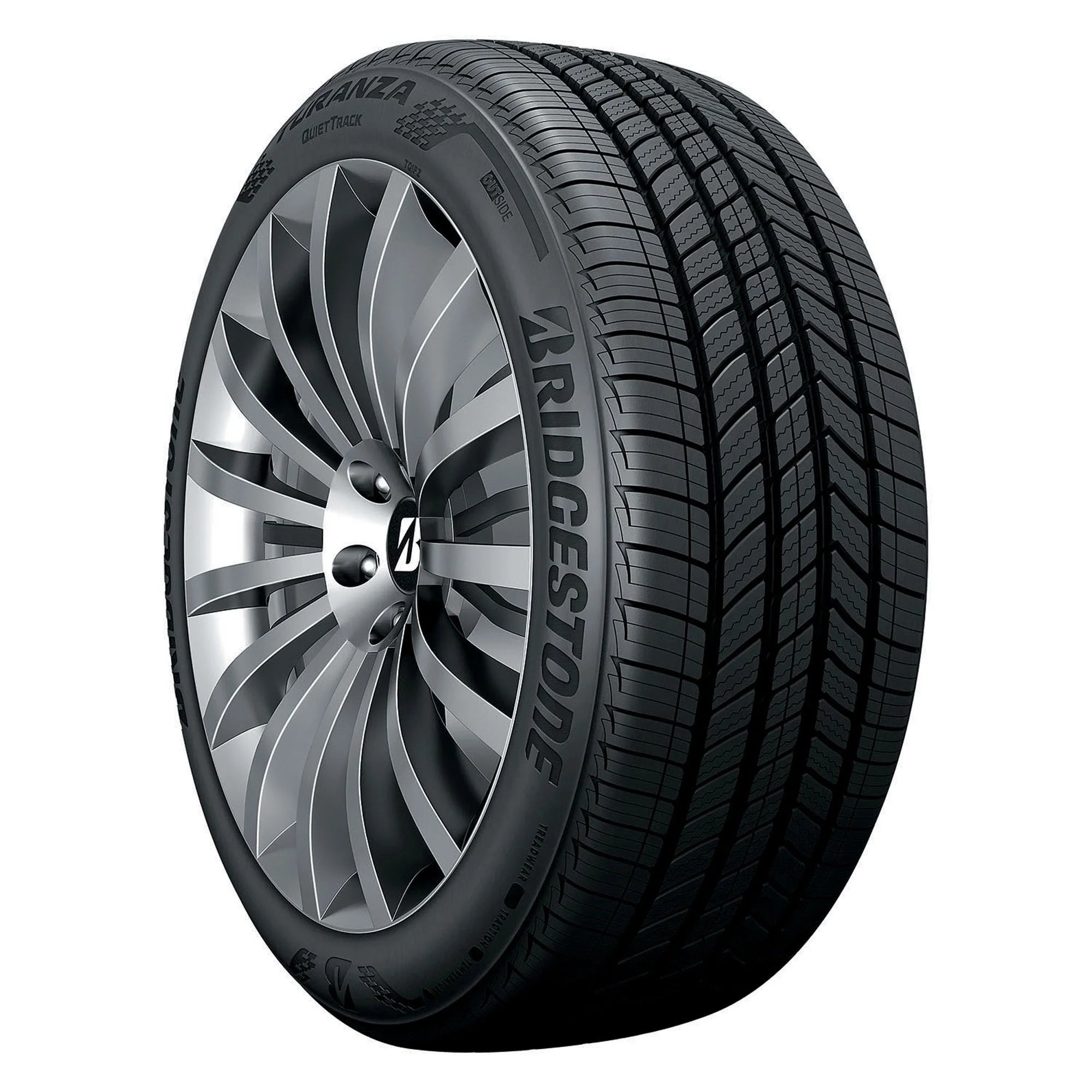 Bridgestone Turanza Quiettrack All-Season 225/45R17 91V Passenger Tire