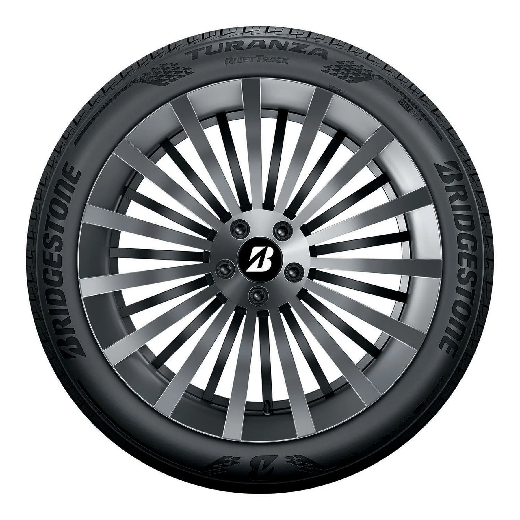 Bridgestone Turanza Quiettrack All-Season 225/45R17 91V Passenger Tire